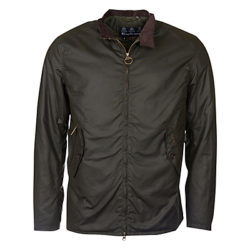 Barbour Elgin Wax Jacket, Sage